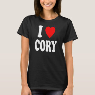 I Heart (Love) Cory Cute Matching Couple Spouse T-Shirt