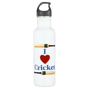 I Heart (Love) Cricket 710 Ml Water Bottle