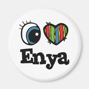 I Heart (Love) Enya Magnet