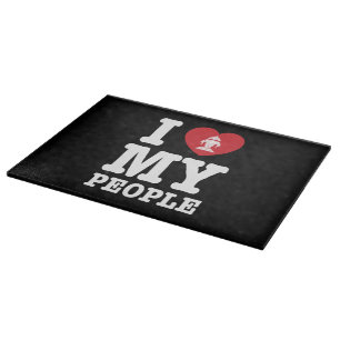 I Heart (Love) Erawan My Lao People Cutting Board