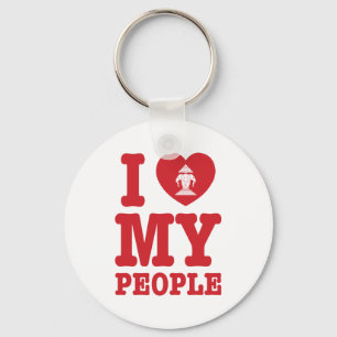 I Heart (Love) Erawan My Lao People Key Ring