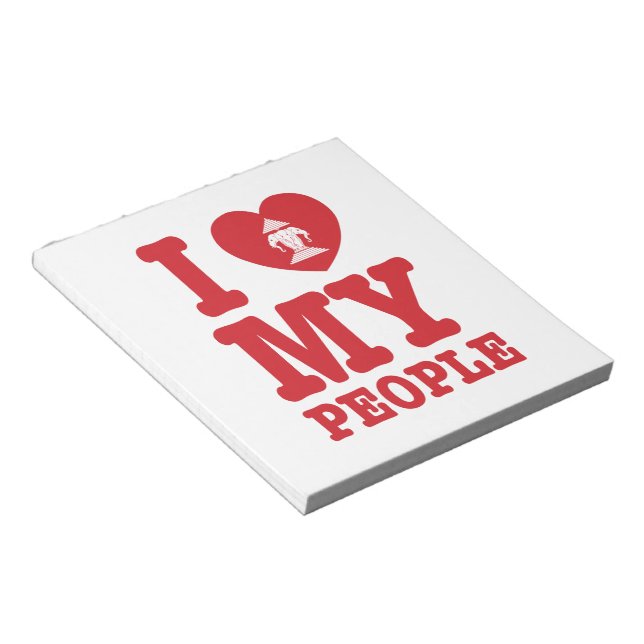 I Heart (Love) Erawan My Lao People Notepad (Angled)
