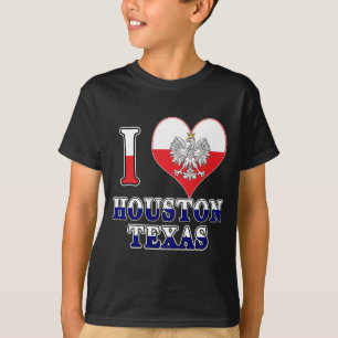 I Heart Love Houston Texas T-Shirt