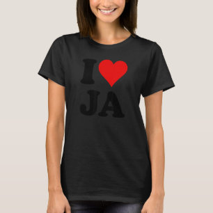 I Heart Love Ja T-Shirt