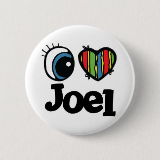 I Heart (Love) Joel 6 Cm Round Badge