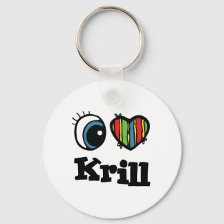 I Heart (Love) Krill Key Ring
