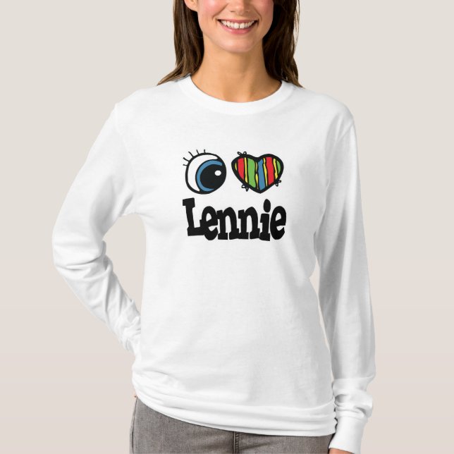 I Heart (Love) Lennie T-Shirt (Front)