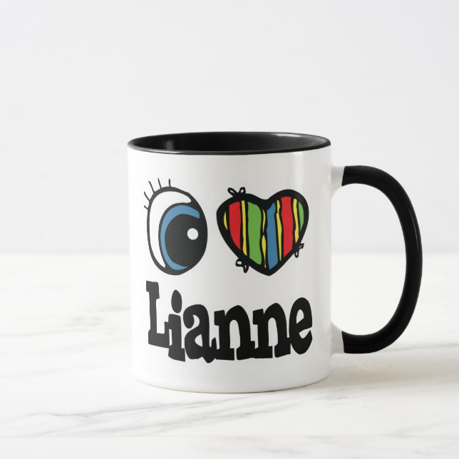 I Heart (Love) Lianne Mug (Right)