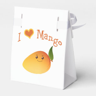 I Heart (love) Mango Favour Box