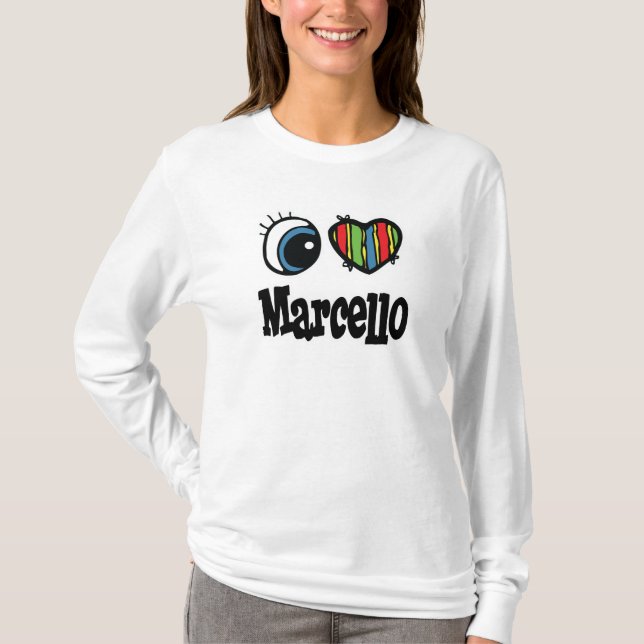 I Heart (Love) Marcello T-Shirt (Front)