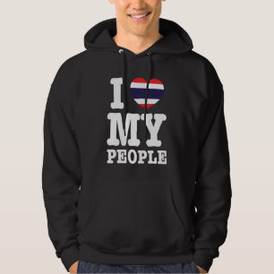 I Heart (Love) My Thai People Hoodie