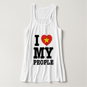 I Heart (Love) My Viet People Singlet