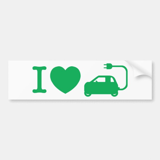 I Heart {Love} NEVs Bumper Sticker (Front)