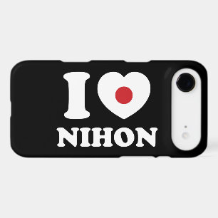 I HEART [LOVE] NIHON Case-Mate iPhone CASE