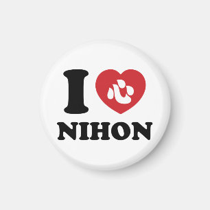 I HEART [LOVE] NIHON MAGNET
