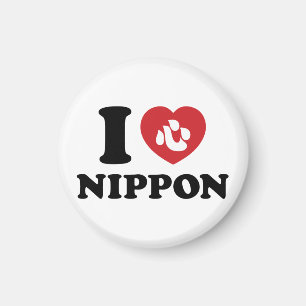 I HEART [LOVE] NIPPON MAGNET