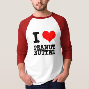 I HEART (LOVE) PEANUT BUTTER T-Shirt