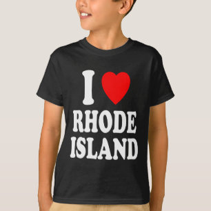 I Heart (love) Rhode Island Travel Tourism Vacatio T-Shirt