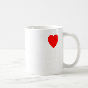 I Heart (love) Roller Skating Der Coffee Mug