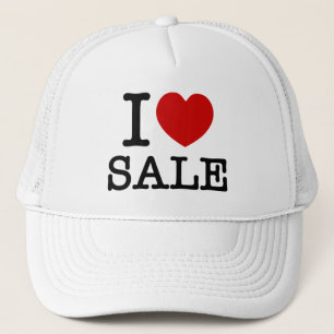 I HEART [LOVE] SALE TRUCKER HAT