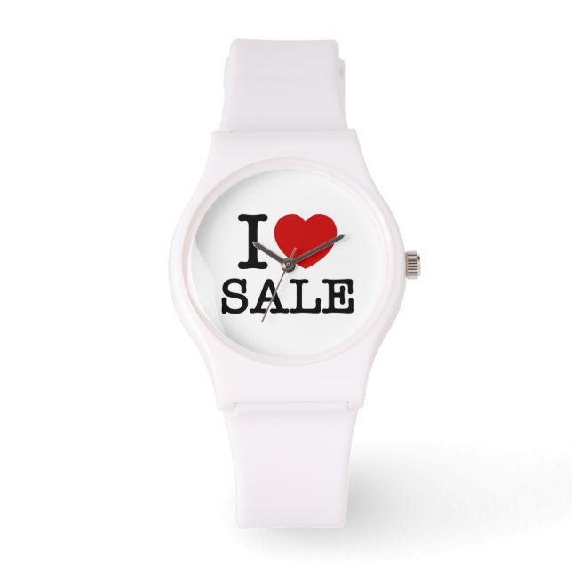 I Heart [Love] Sale Watch (Front)