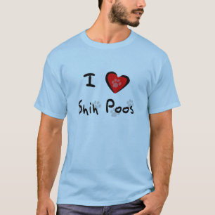 I Heart - Love Shih Poos T-Shirt