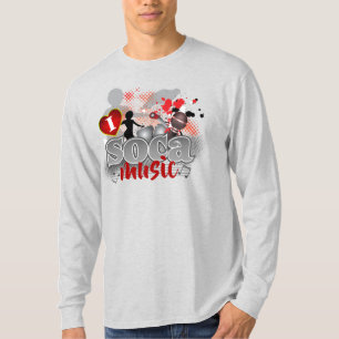 I (Heart) Love SOCA Music T-Shirt