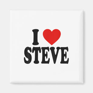 I Heart Love Steve _1 Magnet