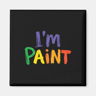 I Heart Love To Finger Paint I'm Paint Valentine ( Magnet