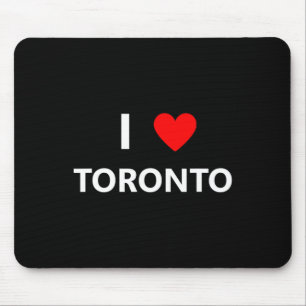 I Heart Love Toronto Canada City Tourist Souvenir  Mouse Pad