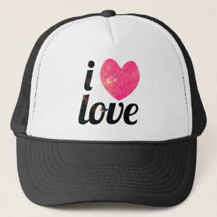 I Heart Love Trucker Hat