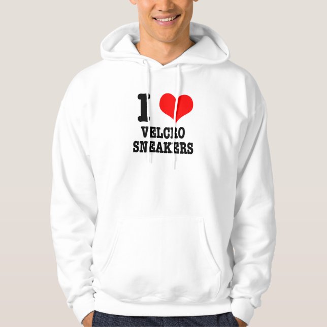 I HEART (LOVE) velcro sneakers (Front)