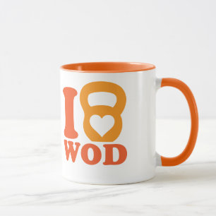 I Heart (Love) WOD - Mug