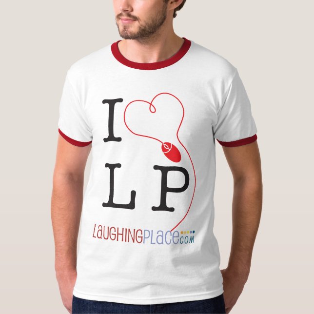 I (heart) LP front design T-Shirt (Front)