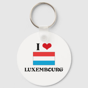 I HEART LUXEMBOURG KEY RING