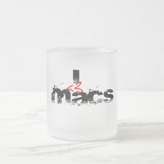 I Heart MAcs (red) - Mac Mug