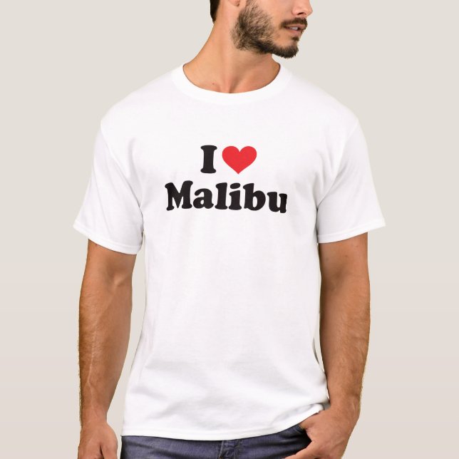 I Heart Malibu T-Shirt (Front)