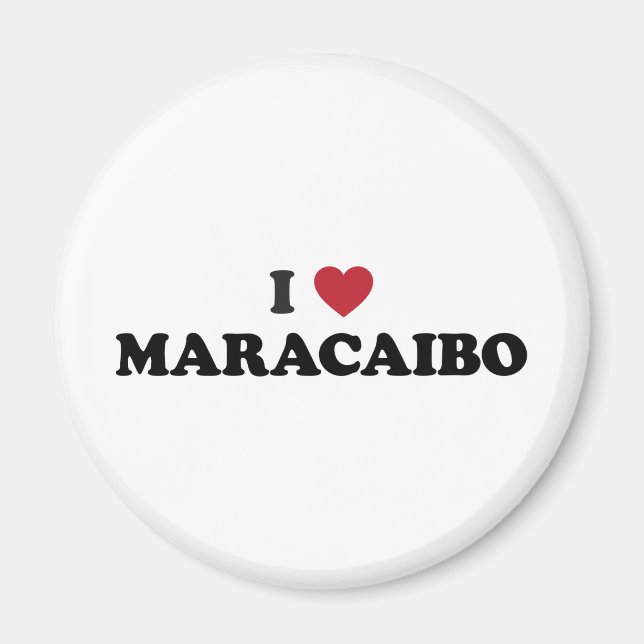 I Heart Maracaibo Venezuela Magnet (Front)
