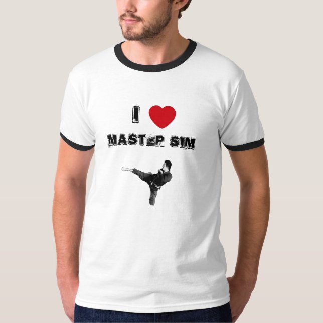 I Heart Master Sim T-Shirt (Front)