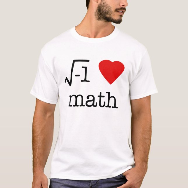 i heart math T-Shirt (Front)