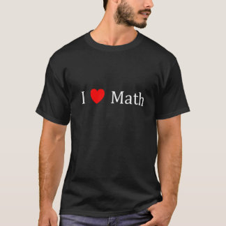 I heart Math - (TS dark) T-Shirt