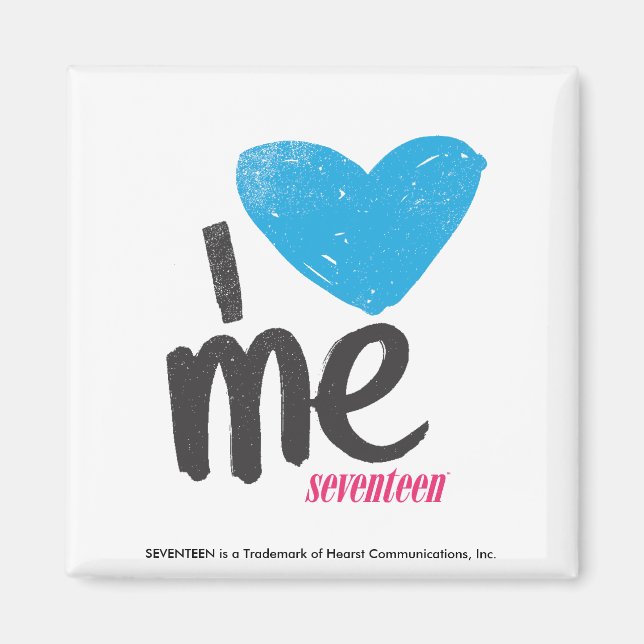 I Heart Me Aqua Magnet (Front)