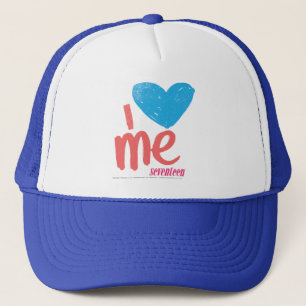 I Heart Me Aqua/Pink Trucker Hat