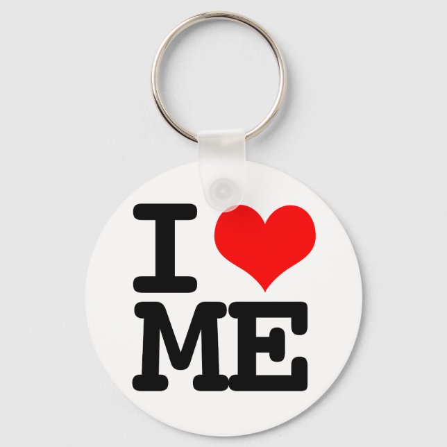 I Heart Me Key Ring (Front)