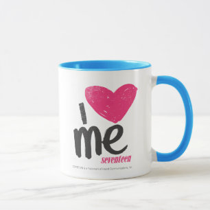 I Heart Me Magenta Mug