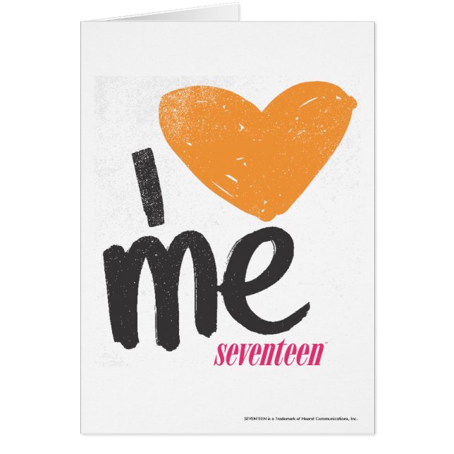 I Heart Me Orange (Front)