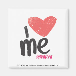 I Heart Me Pink Magnet