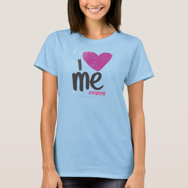 I Heart Me Purple T-Shirt (Front)
