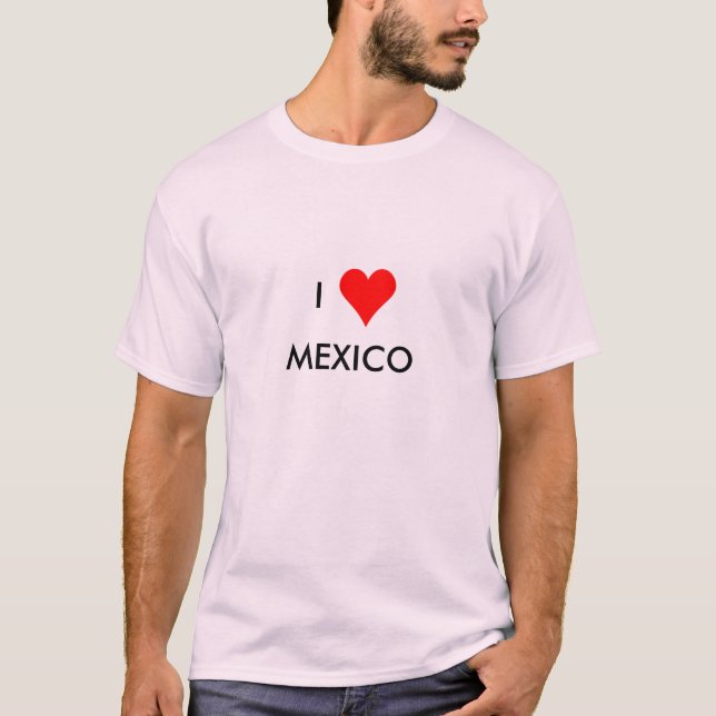 i heart mexico T-Shirt (Front)