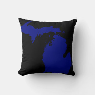 I heart Michigan great lake state Cushion